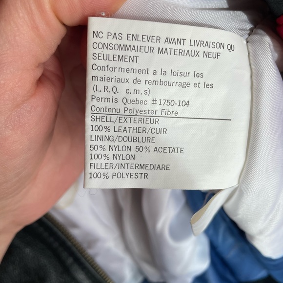 XL 🏍️ RARE USA 🇺🇸 unique Men’s LEATHER jacket coat moto - Picture 3 of 16